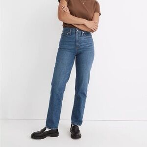 Madewell Perfect Vintage Straight Jean 27